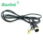 Biurlink, 13-контактный автомобильный переходник CD для 3,5 мм смартфона, AUX разъем для наушников, адаптер, входной кабель для Kenwood CA-C2AX KCA-iP500