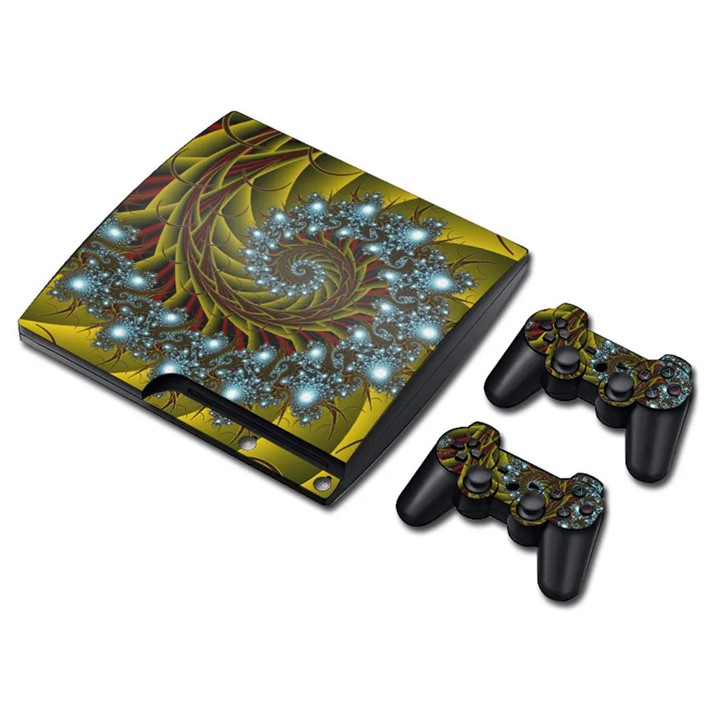 Новая наклейка на весь корпус стикер кожи для PlayStation PS3 SLIM console|Наклейки| |