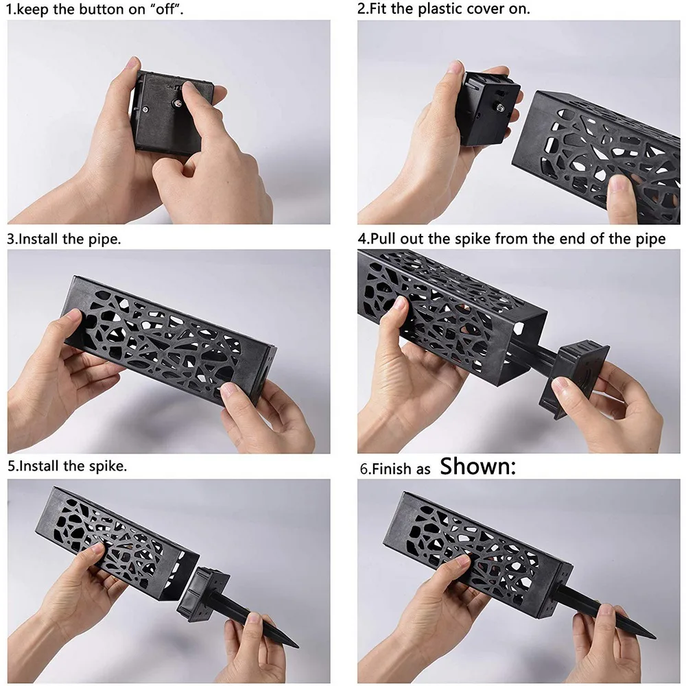 Солнечный светильник для лужайки украшение сада открытая лампа напольный Soalr Park s