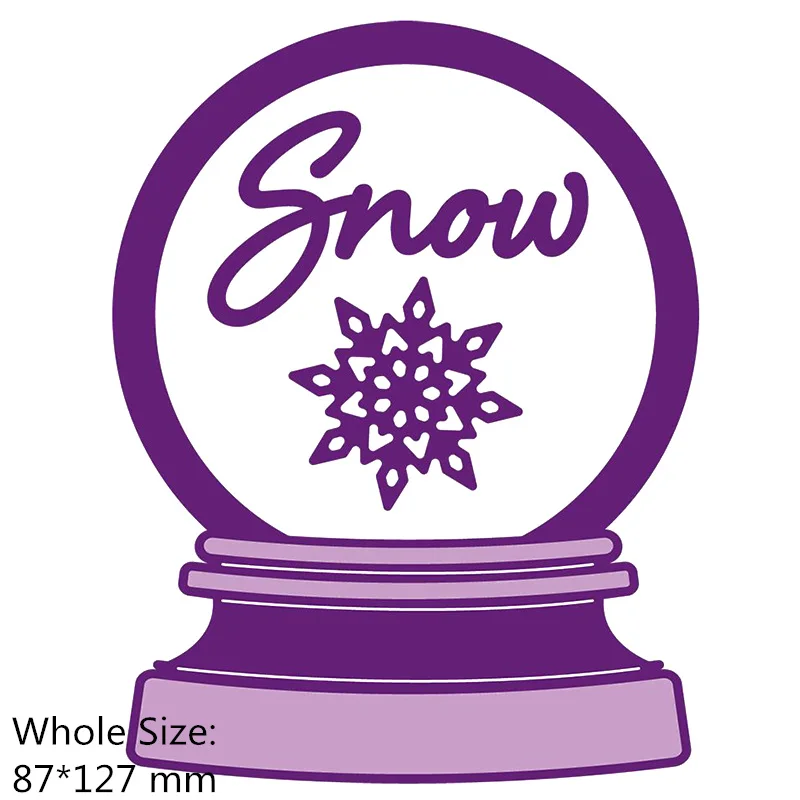 Рождественская круглая рамка праздничный шейкер металлические высечки для