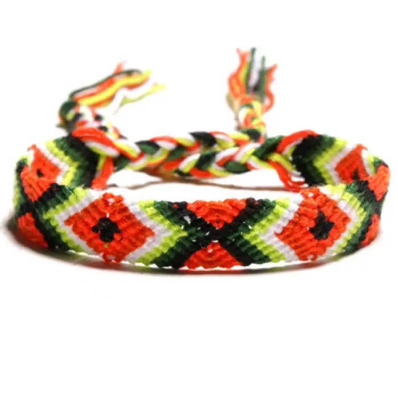 Богемная дружба плетение обертывание очаровательный браслет Женская мода Бохо