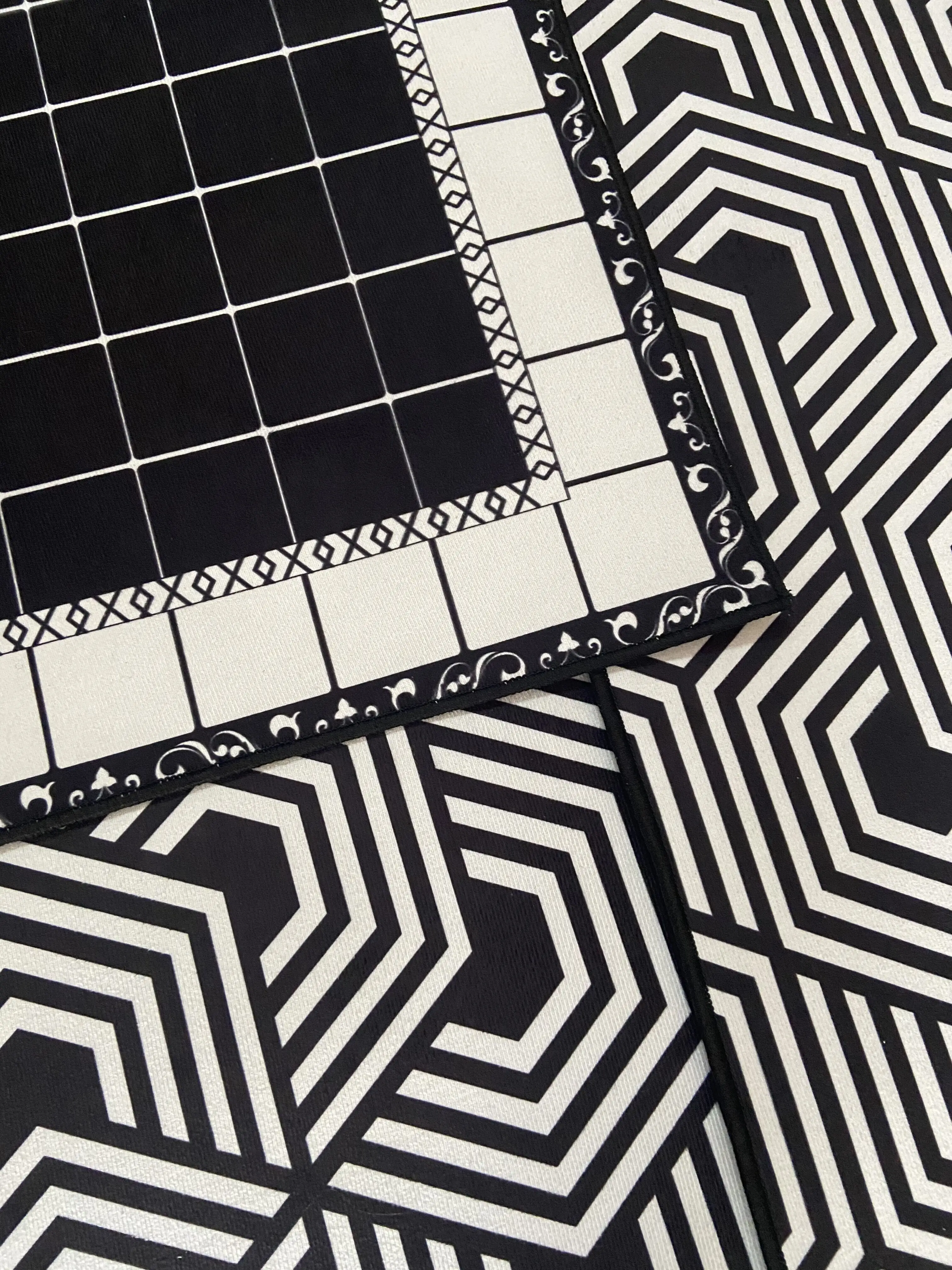 Нескользящий коврик для кухни прочный входа в прихожую можно стирать стиральной