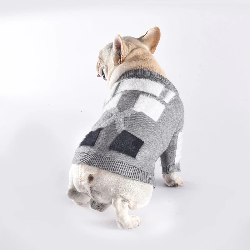 

Puppy Clothesr Dog Sweater for small dogs Luxury Dog Clothes Wool CW866