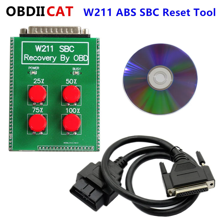 OBDIICAT W211/R230 ABS/SBC ИНСТРУМЕНТ для Mer cedes B enz Obd SBC сброс инструмент Автомобильная
