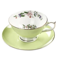england porcelain coffee cup vintage flower ceramic cups and saucers set countryside style tea cup afetrnoon tea party drinkware