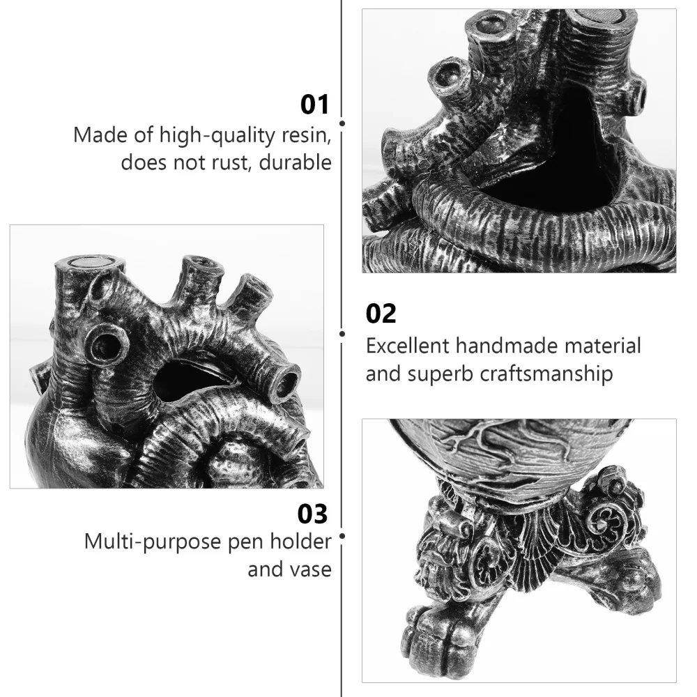 

1Pc Creative Flower Vase Home Vase Artware Desktop Flower Arrangement Implement