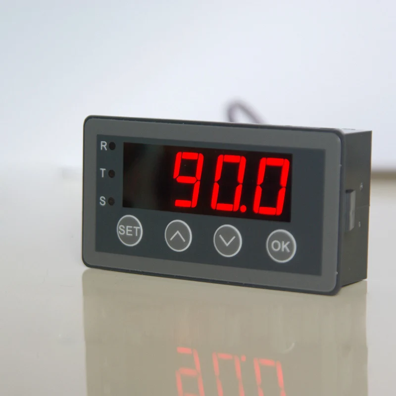 Digital Display Meter 0-10V 0-20mA 2-10V 4-20mA Analog Signal Input Indicator Process Panel Relay Out RS485 Port | Инструменты