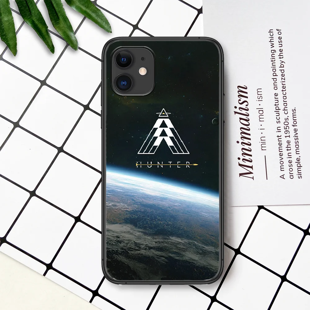 

Destiny 2 Phone Case For IPhone 4 4s 5 5S SE 5C 6 6S 7 8 Plus X XS XR 11 12 Mini Pro Max 2020 black Prime Soft Etui Trend Bumper