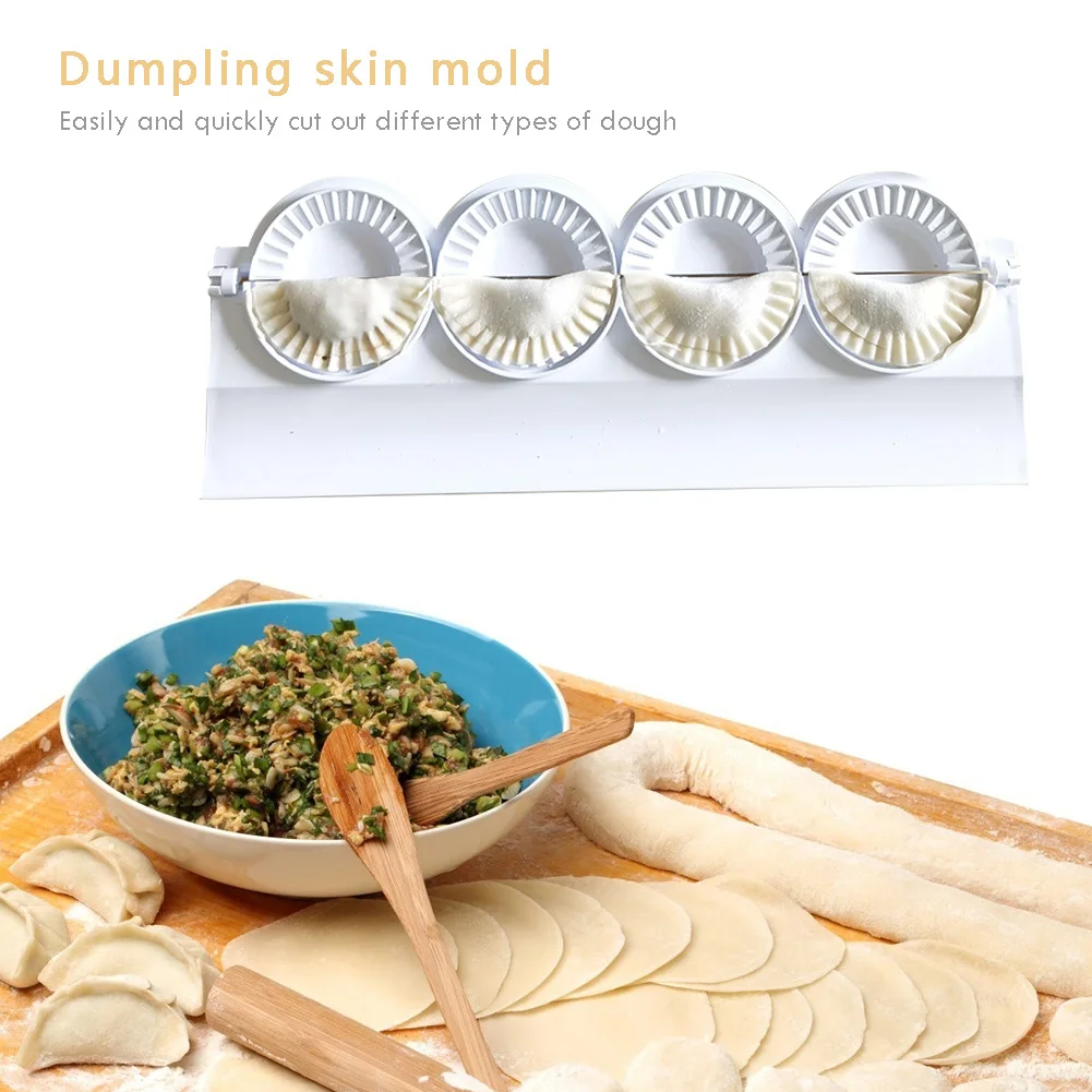 

Dumpling Maker Hand Mold Household Baking Pastry Dough Fully Automatic Press Dumpling Clips Kitchen Ravioli Gadget