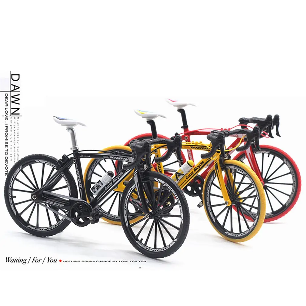 

1:10 Scale Alloy Cycling model 4 styles City Folded Cycling Road Bike Diecast Metal Alloy Bicycle Models For kids Collection Toy