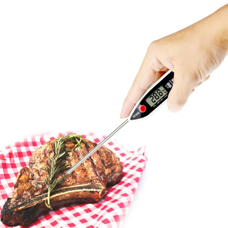 TP300 термометр для мяса ног цифровой мгновенный считывание температуры еды конфет