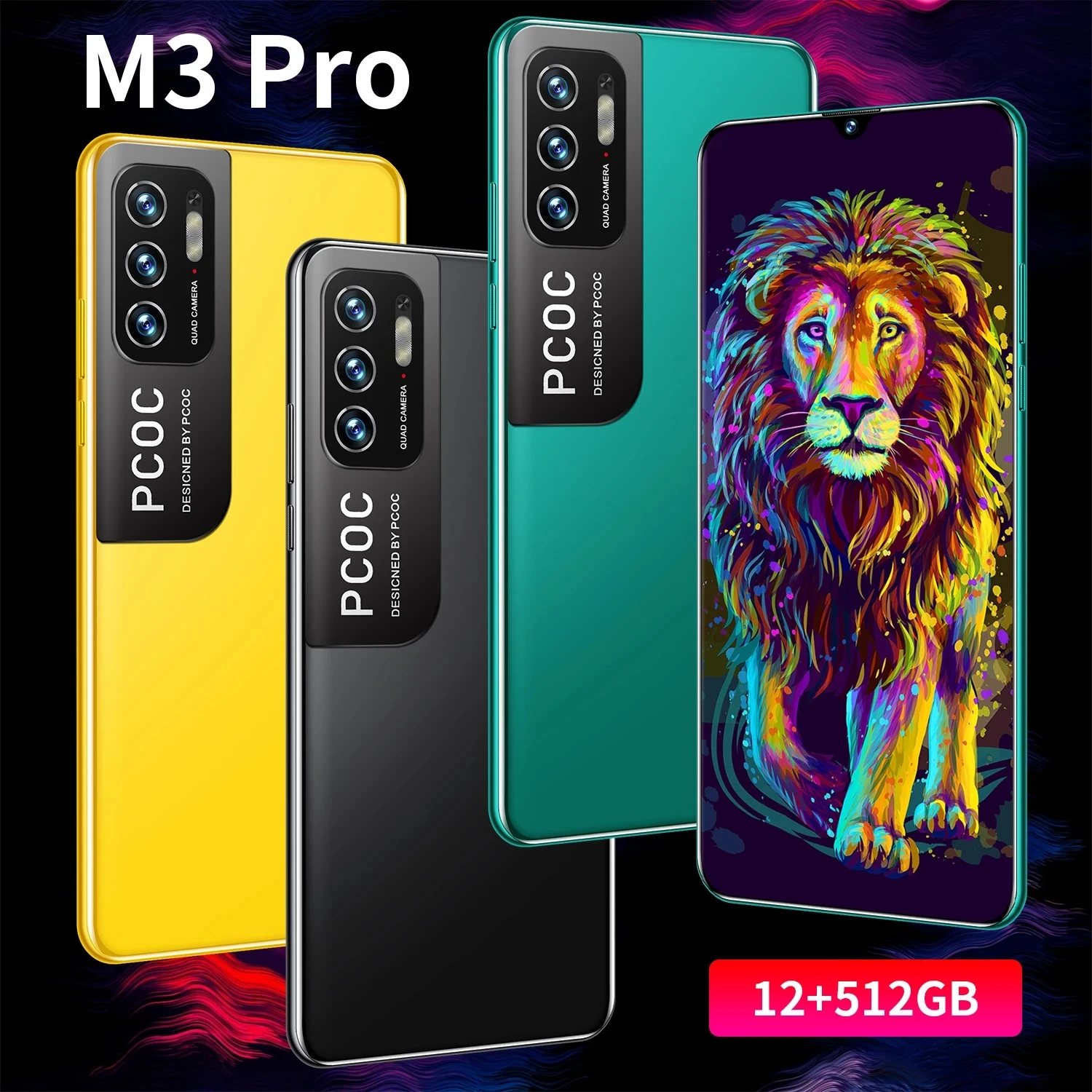 

Global Version POCO M3 Pro 5G 4GB 64GB / 6GB 128GB Dimensity 700 90Hz 6.72" DotDisplay NFC 6800mAh 48MP Triple Camera Cellphone