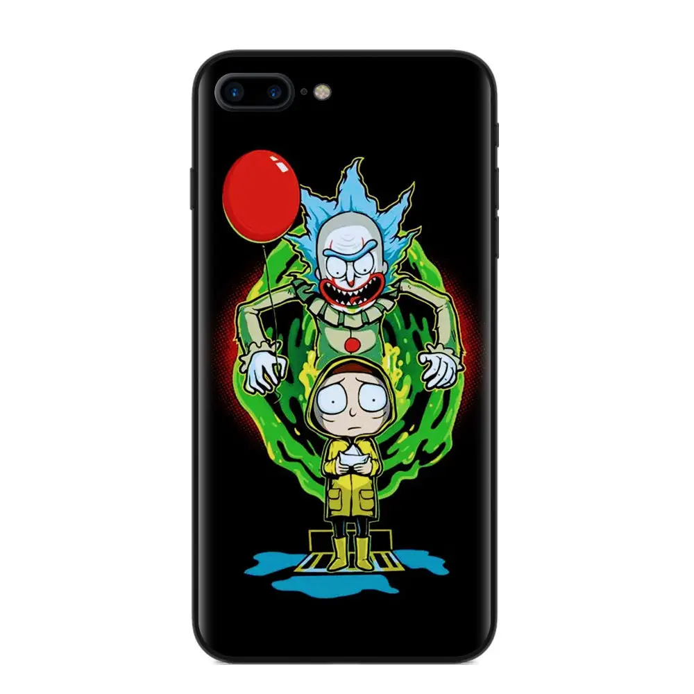 Горячая Распродажа, чехол для телефона с аниме Риком и Морти для iphone 11 PRO MAX 7 5S SE 6s 7 8 Plus, чехол из ТПУ для iphone X XR XS MAX, чехол - Цвет: TPU A2062