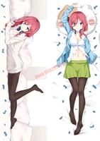 caricatur the quintessential quintuplets 3 pattern sexy girl 3d double sided throw pillow pillow casehome textile products