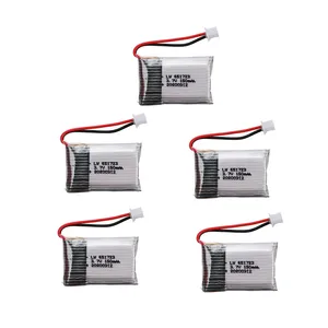 Аккумулятор lipo 3,7 в, 150 мА  ч, для квадрокоптера H20 Syma S8 M67 U839, 3,7 в, 651723, 1-10 шт.