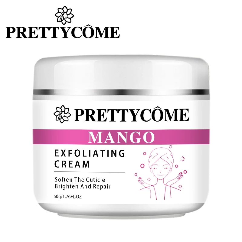 

PRETTYCOME 50g Facial Exfoliating Deep Cleansing Skin Suitable For All Skin Types Smooth Moisturizing Oil Control Face Scrub