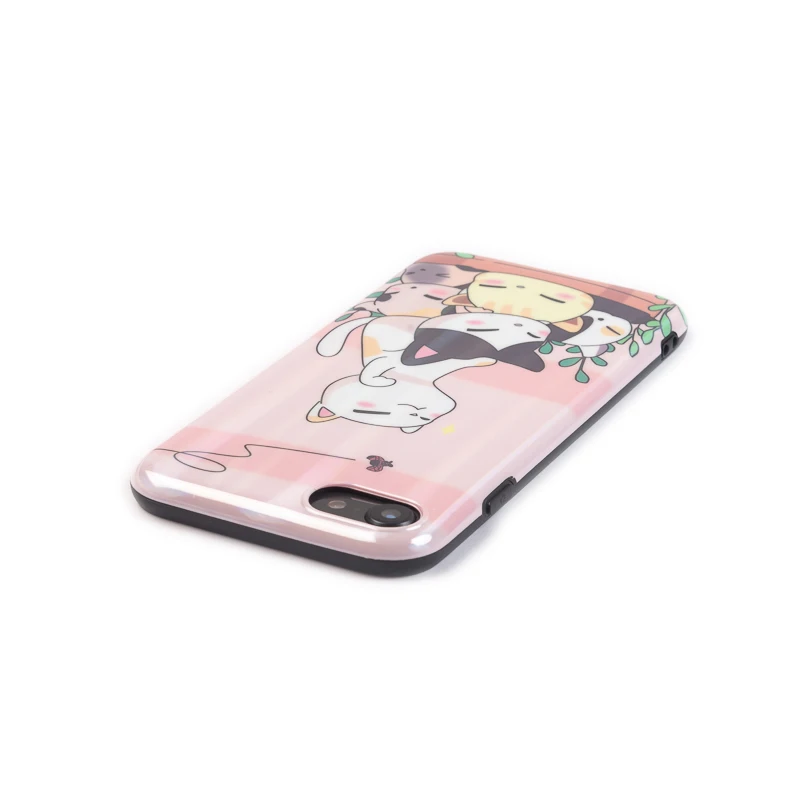 Глянцевый чехол для телефона с принтом листья растений iPhone XS Max XR 6 6S 7 8 Plus X Жесткий