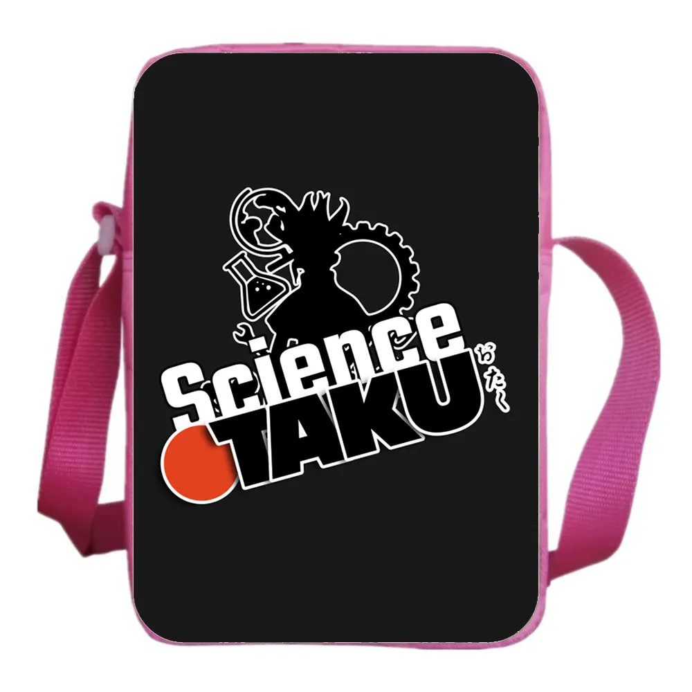 

New DR.Stone Backpack Casual Mini Crossbody Bag boy girl Shoulder Bag Diagonal Small Backpack Light Messenger Phone Bag