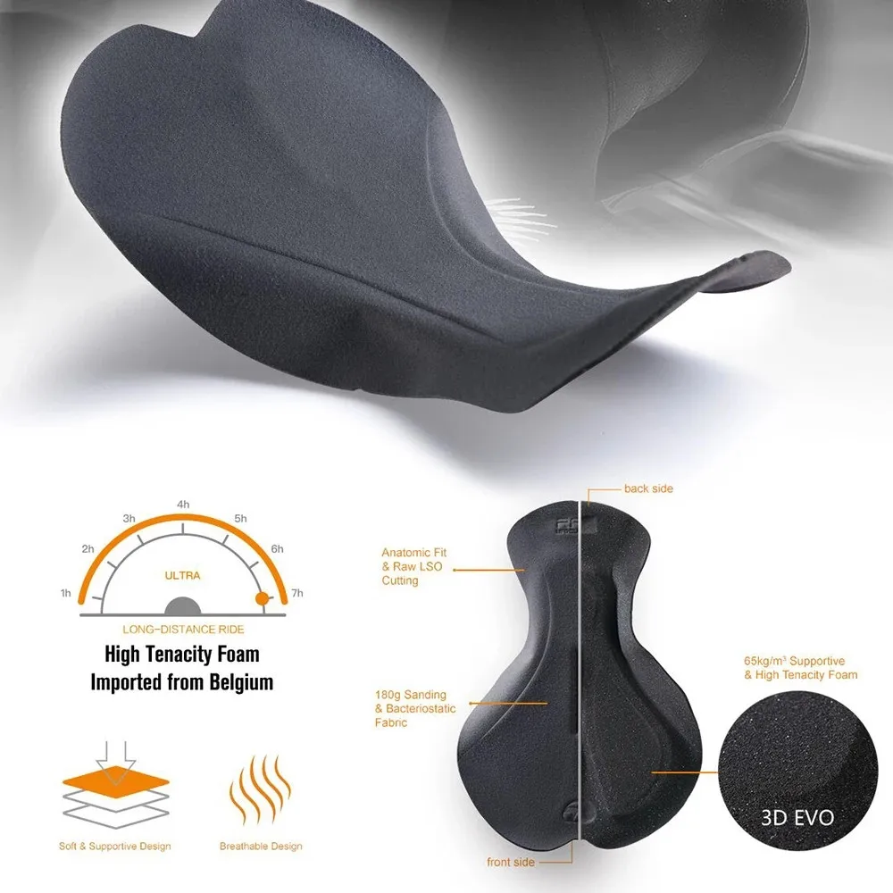 Мужские велосипедные шорты с гелевой подкладкой RION брюки и лайкрой