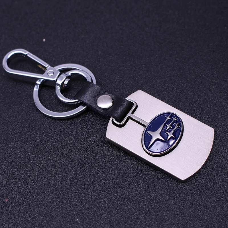 Отлично подходит для серии Subaru металлические кольца ключей Универсальный брелок