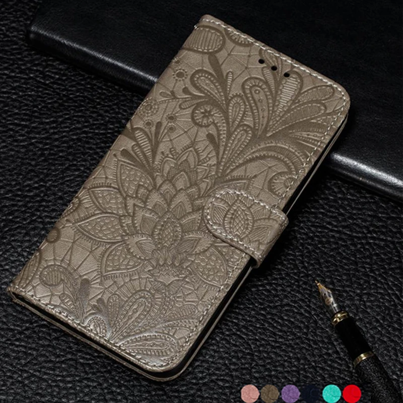 Чехол-Кошелек с кружевным цветком для ASUS Zenfone Max Pro M1 ZB601KL ZB602KL Fundas Case Для M2 ZB631KL ZB570TL |
