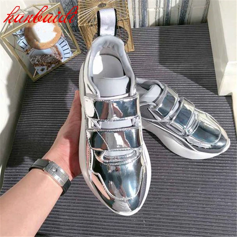 

Fashion New Sports Shoes Double-Sided Leather Design Sports Shoelaces Waterproof Platform Casual Shoes Autumn Shoes