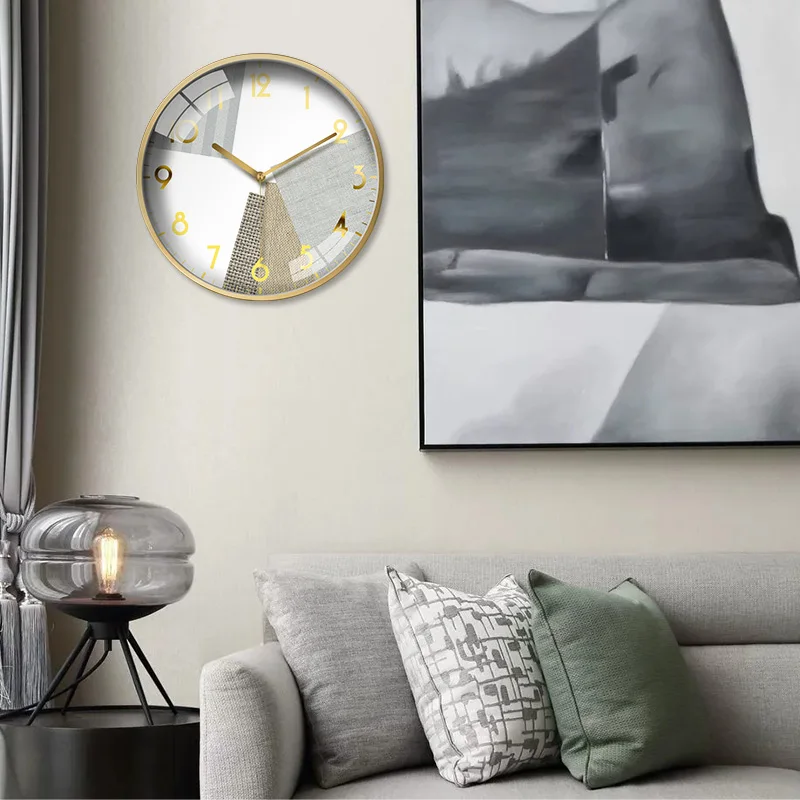 3d металлические настенные часы современный дизайн цифровые гостиная креативные