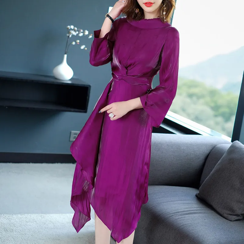 Jump 2020 элегантное офисное платье трапециевидной формы для женщин корейское