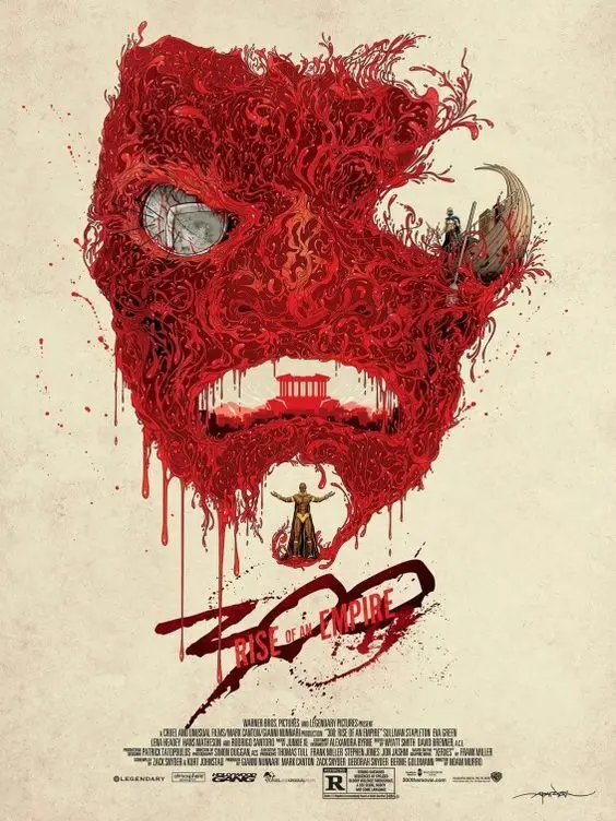 300 Год Постер из фильма Rise of an Empire металлический жестяной знак настенный