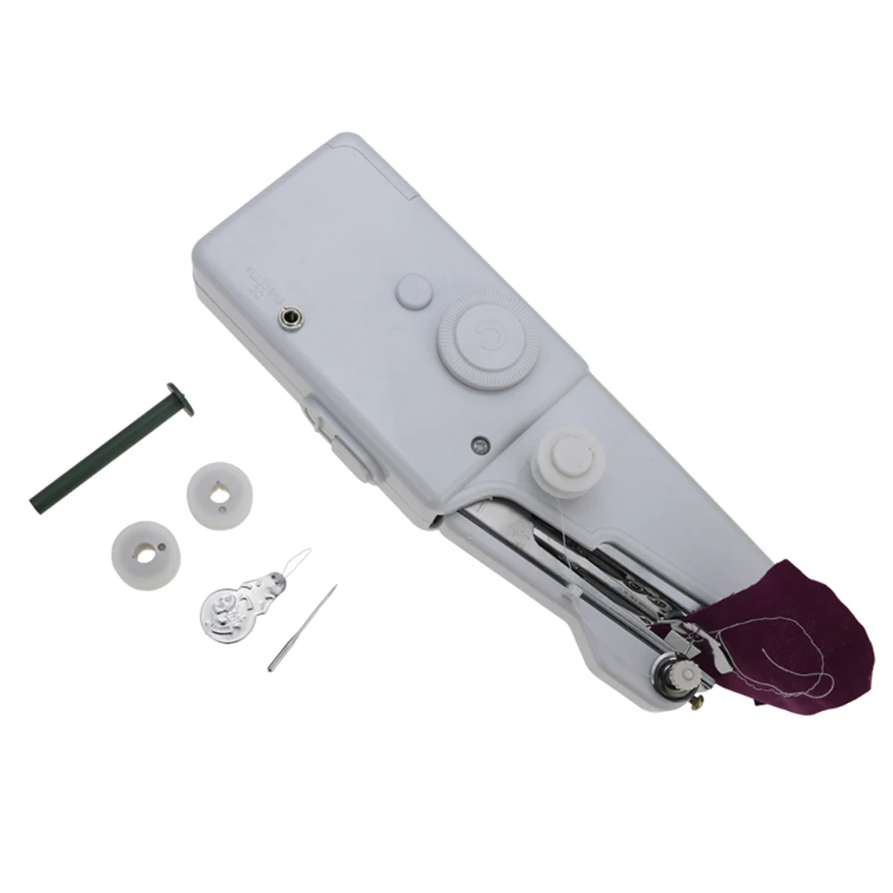 Портативная Бытовая мини-швейная машина Беспроводная электрическая швейная для