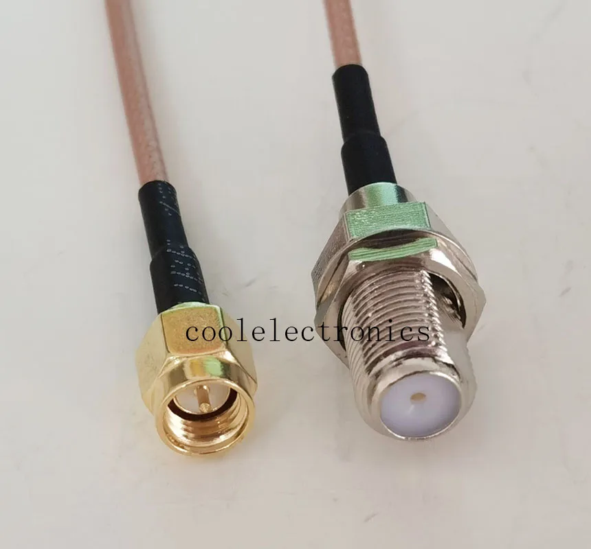 20 шт. Удлинительный Кабель адаптер со штекером SMA на Гнездо F RG316 30 см|jack jack|jack to