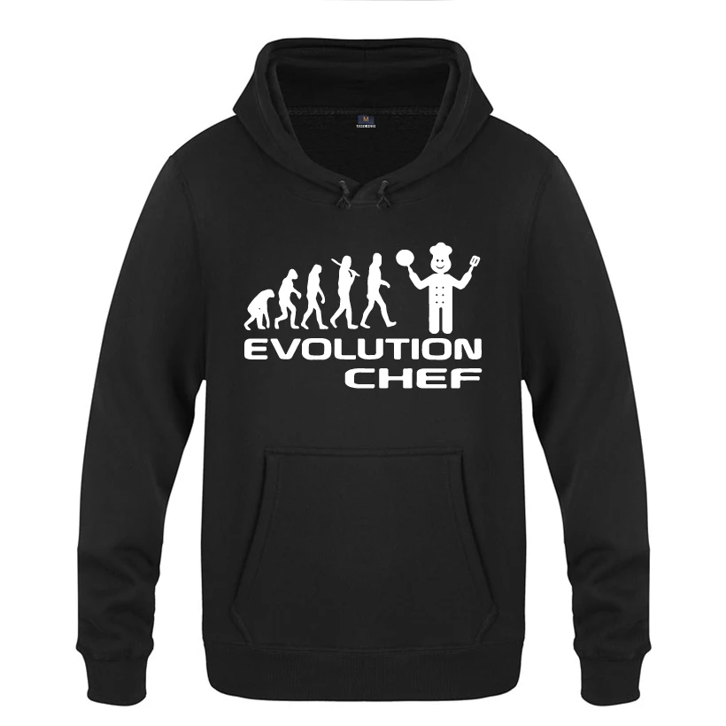 Шеф повар Пособия по кулинарии эволюционные свитшоты Для мужчин 2020 с капюшоном