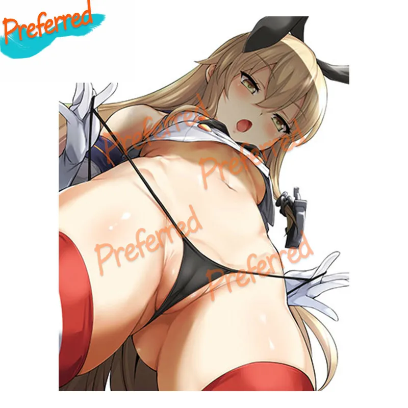 Сексуальное бикини с аниме девушкой для ноутбука чемодана холодильника двери