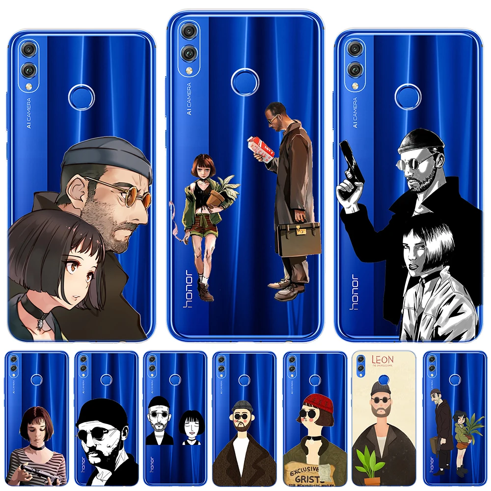 Leon Matilda Натали Портман Мягкий силиконовый чехол для Huawei Honor 9 10 20 Lite Pro 10i 8X 9X Y9 Y5 2018