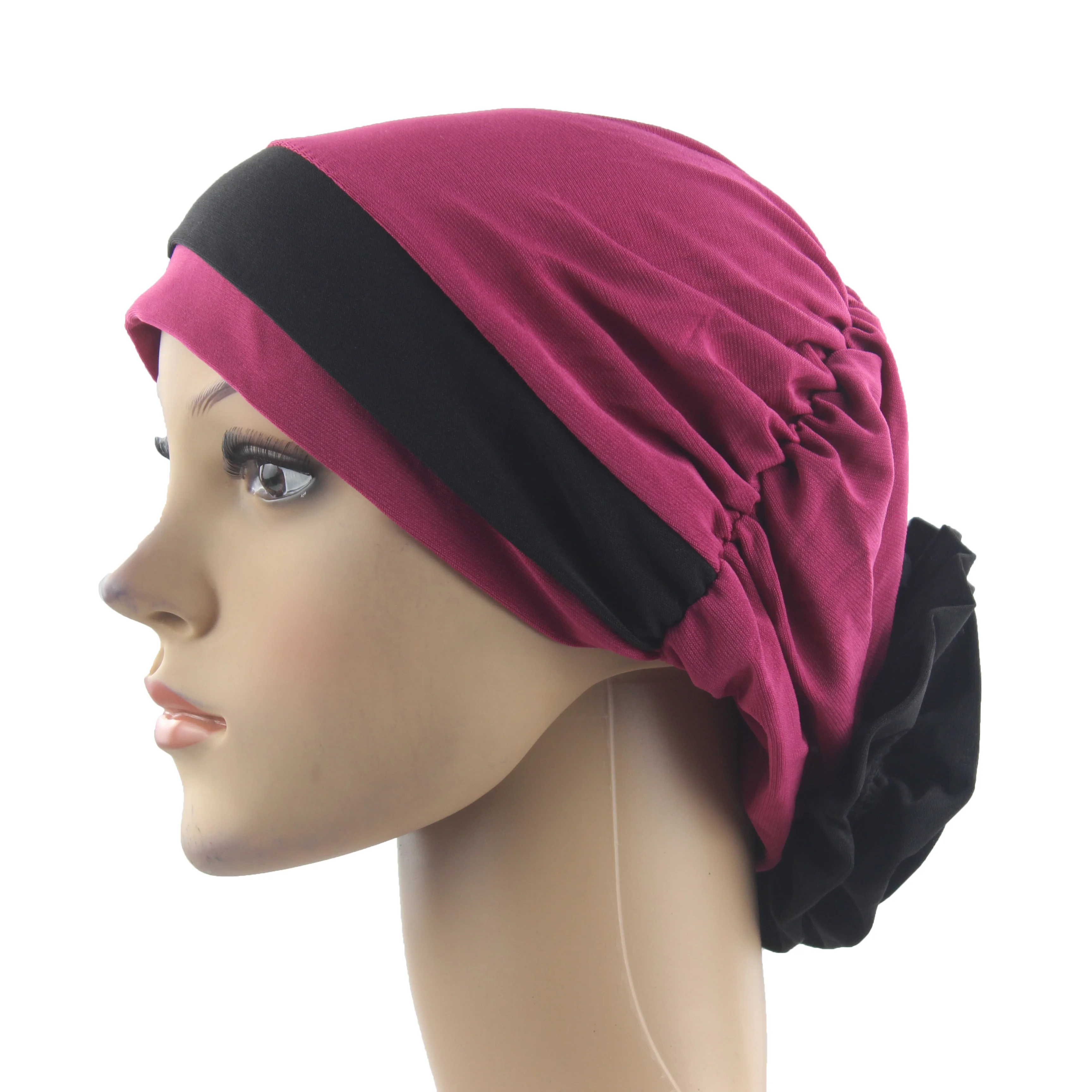 Мусульманские женские Хиджаб Шапки внутренний исламский шарф шапки мягкие