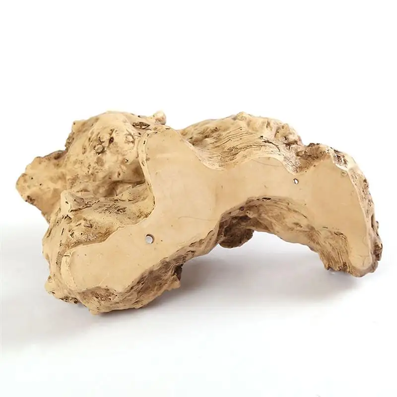 

Resin Artificial Twisted Driftwood Planter Flower Pot Sculpture Succulent Planter Multilayer 3 Pots For Decoration No Plants