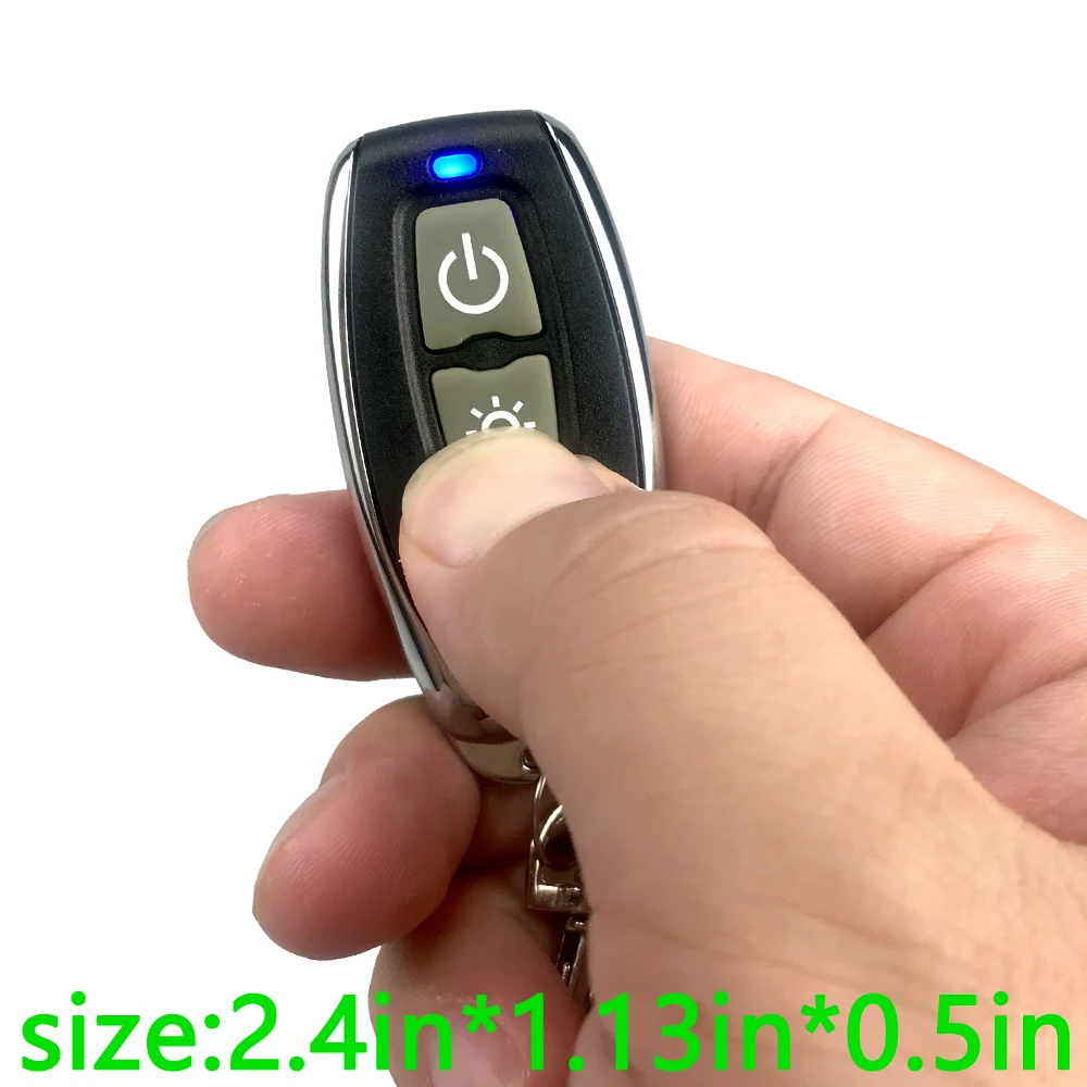 Беспроводной Выключатель дистанционного управления реле 433 МГц RF 3 7 V 5v12V адаптер