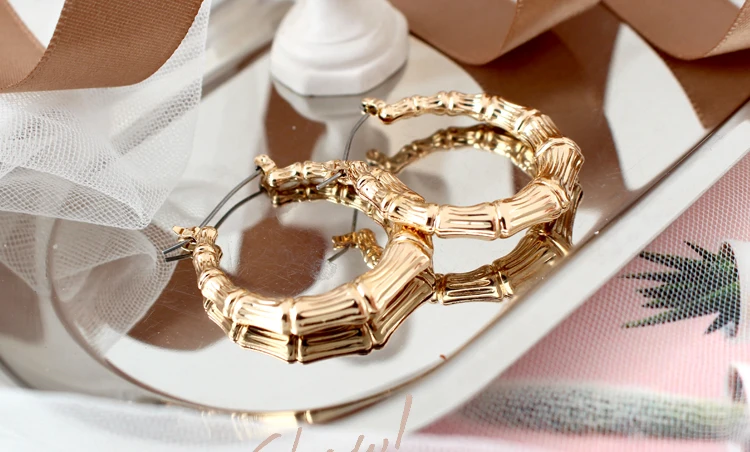 Женские серьги-кольца в стиле хип-хоп | Украшения и аксессуары