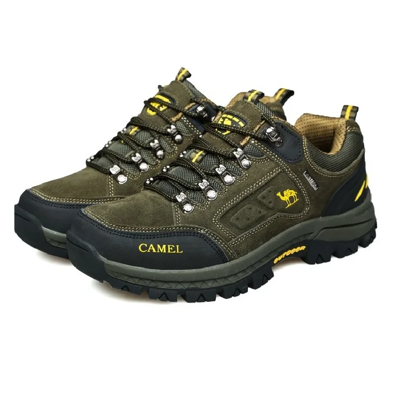 

Кроссовки мужские из натуральной кожи, роскошные брендовые, дышащие, водонепроницаемые, для занятий спортом на открытом воздухе