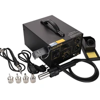 952b soldering iron digital display air pump hot air gun bga motherboard repair hot air desoldering station