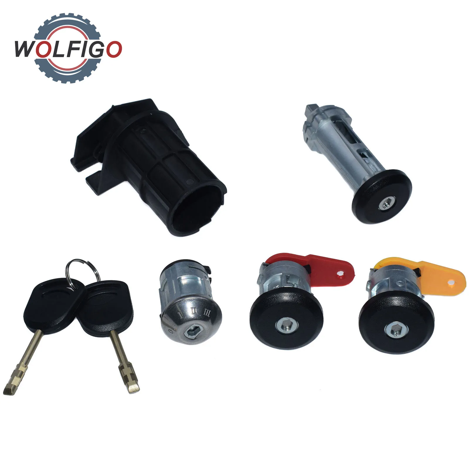 Замок зажигания WOLFIGO для FORD KA FIESTA ESCORT 3N21 F22050 BB|Замки и фурнитура| |