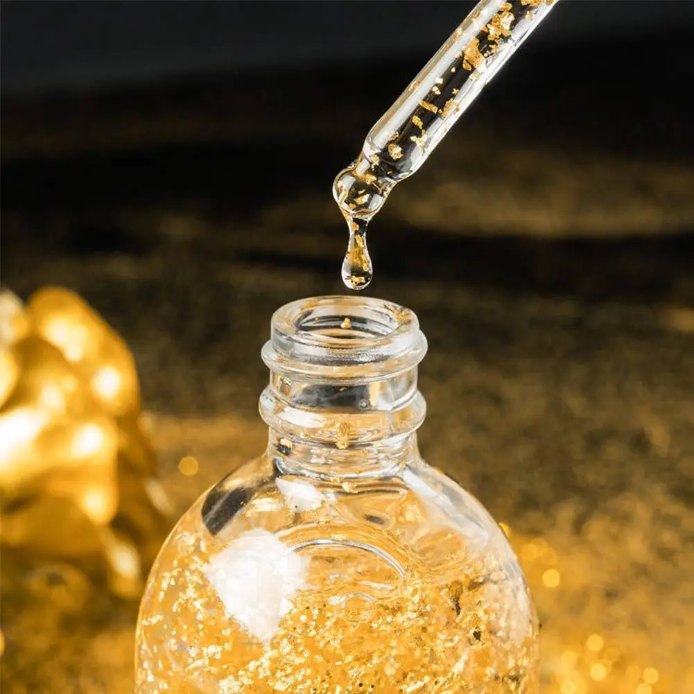 

24K Gold Serum Skin Tender Moisture Essence Nicotinamioe Liquid Anti Moisturizing Face Whitening Serum Serum Aging E5O8