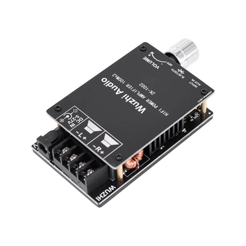 

HIFI TPA3116 Bluetooth 5,0 высокомощный цифровой усилитель стерео плата 100 Вт + 100 Вт усилитель o домашний кинотеатр
