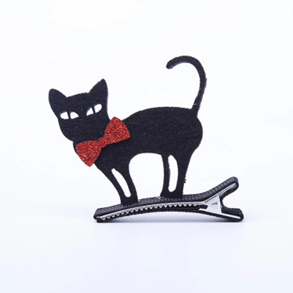 1 шт. симпатичная блестящая шляпа для Хэллоуина девушка шпилька из плотного