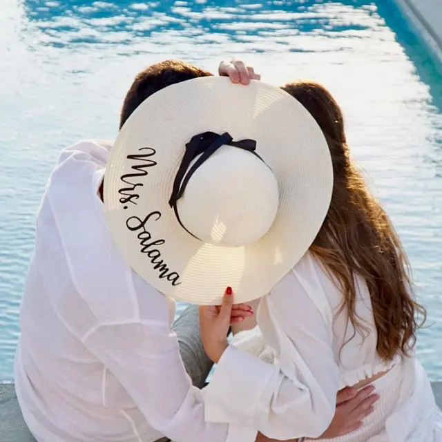 Шляпа от солнца на заказ для женщин летний головной убор с индивидуальным