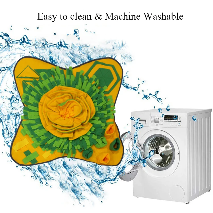 

Dogs Snuffle Mat Pet Leak Food Anti Choking Mat Cat Dog Training Blanket Nose Work Toy Pet Slowing Feeding Intelligence Mat