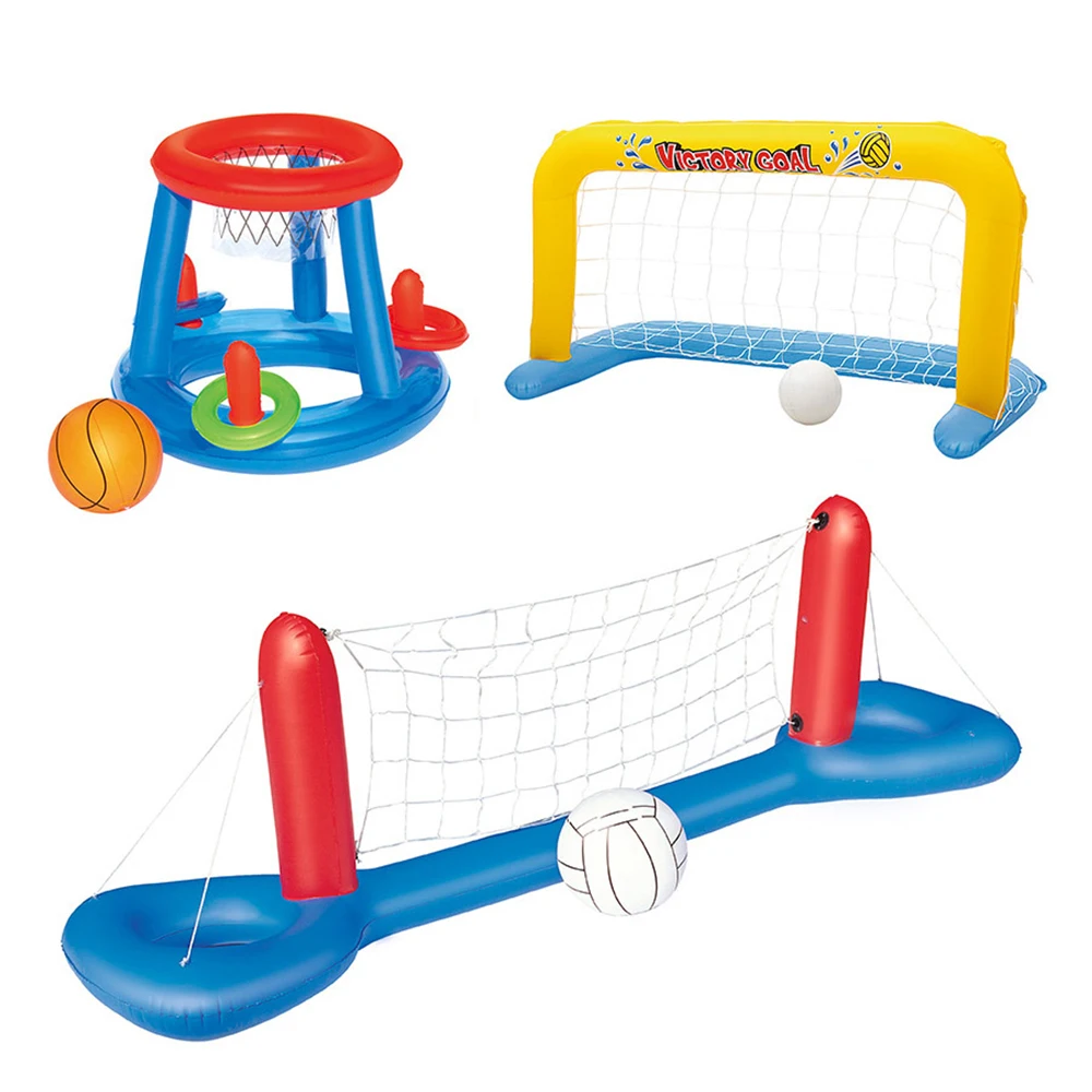 

Plastic Splice Inflatable Fun water water polo tennis Gateball swimming pool accessories child toys