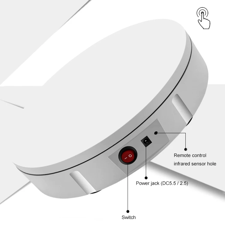 Электрический вращающийся органайзер для ювелирных изделий 20/32 см 360