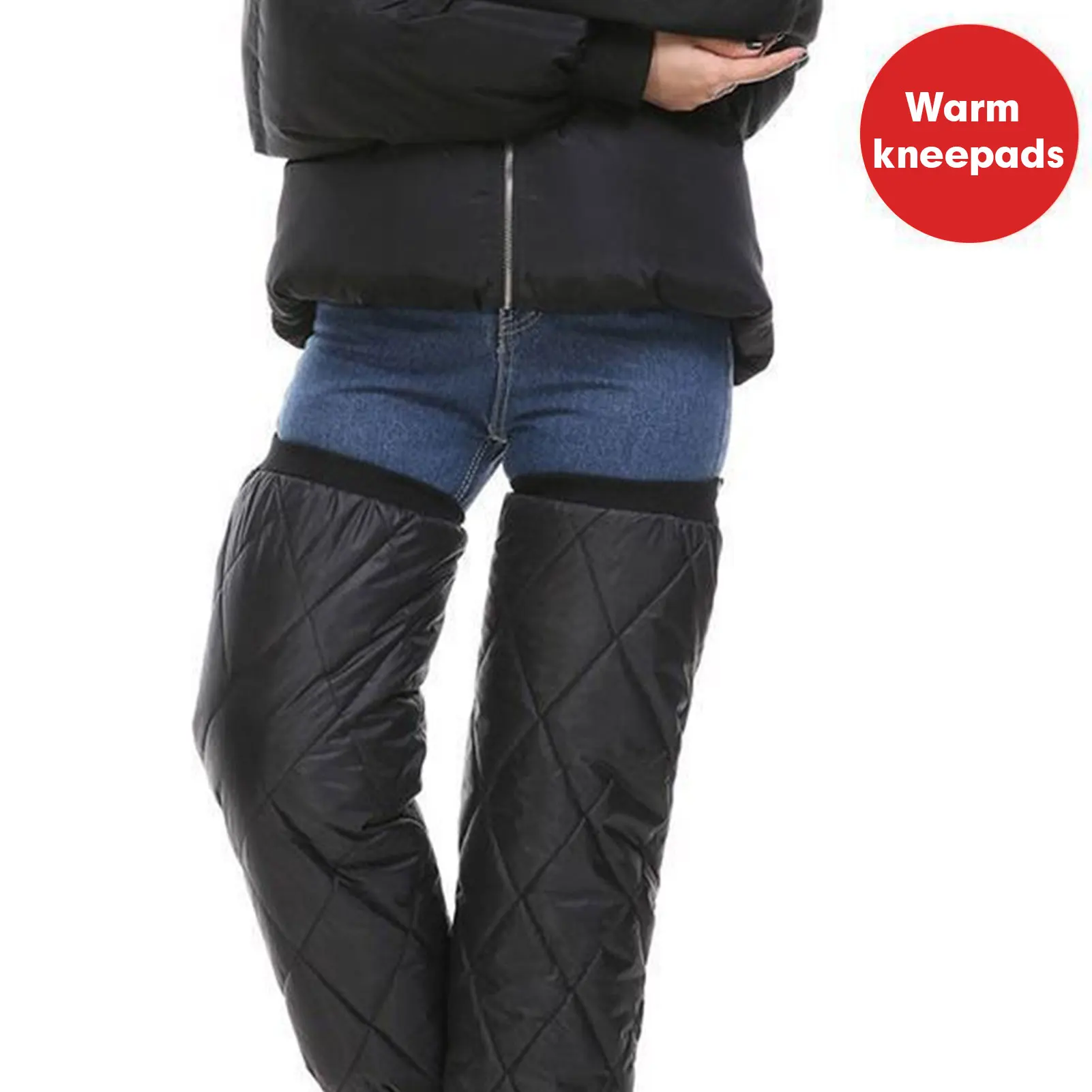 

Зимние мотоциклетные наколенники теплые протекторы ветрозащитный холодной наколенники подтяжки для скутера ноги Полное покрытие мотоцик...