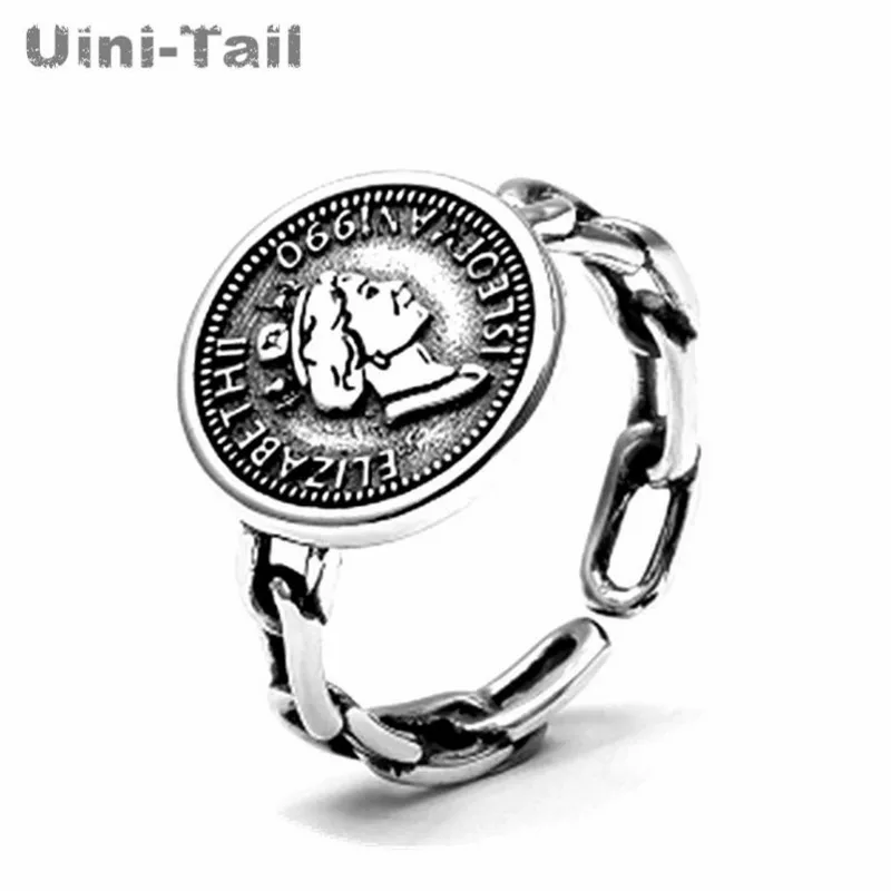 Лидер продаж новинка серебряное кольцо Uini Tail 925 пробы в виде цепочки женское
